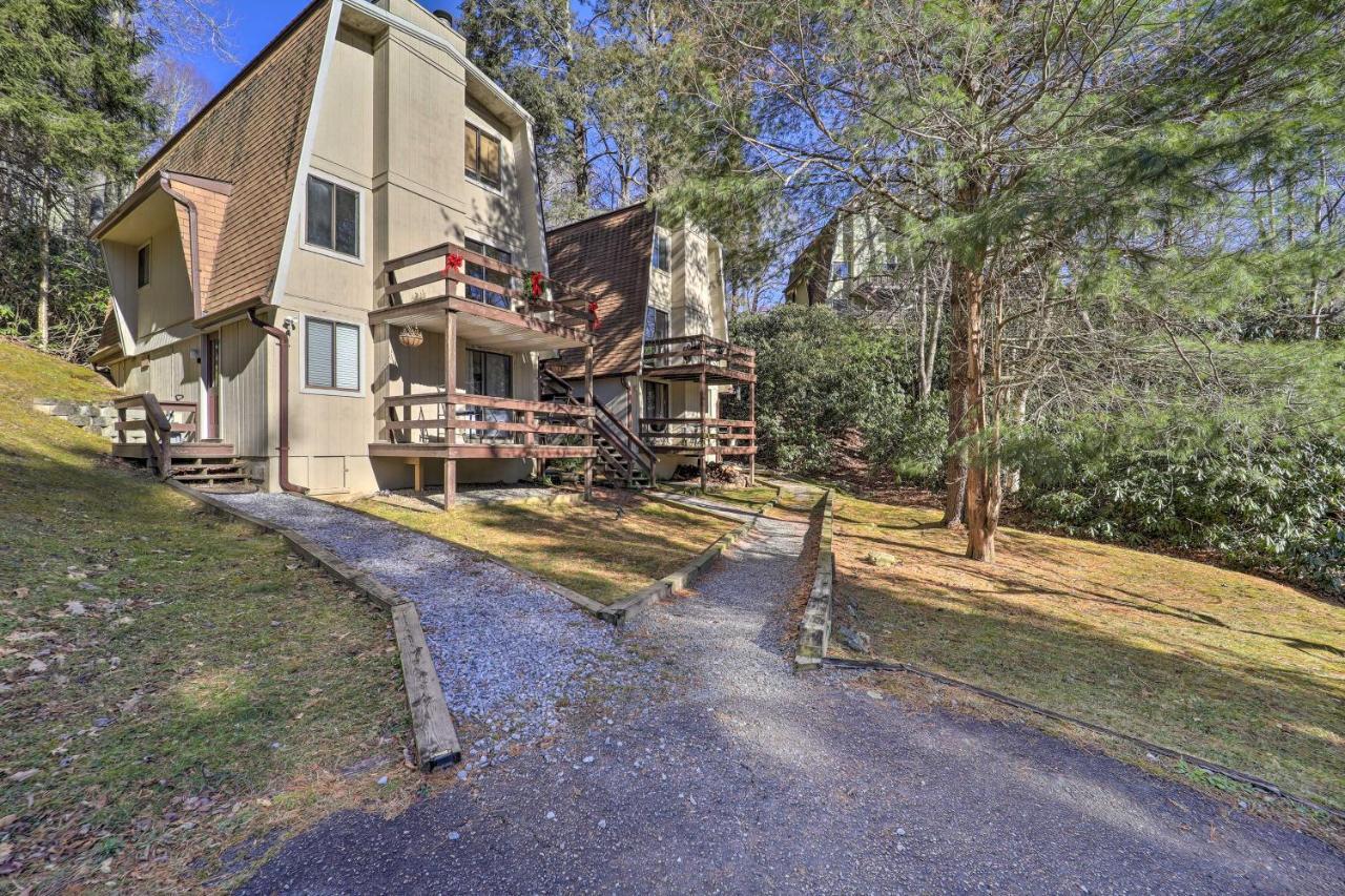 Banner Elk Mountain Retreat With Deck And Fireplace מראה חיצוני תמונה