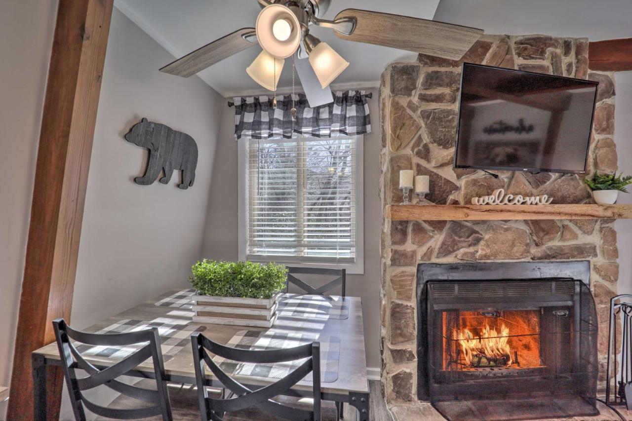 Banner Elk Mountain Retreat With Deck And Fireplace מראה חיצוני תמונה